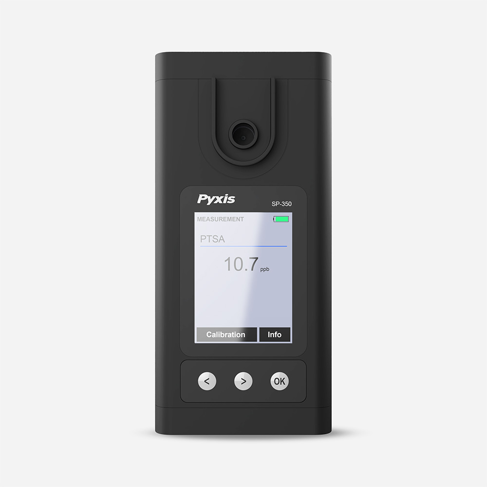 Pyxis SP-350 PTSA handheld fluorometer