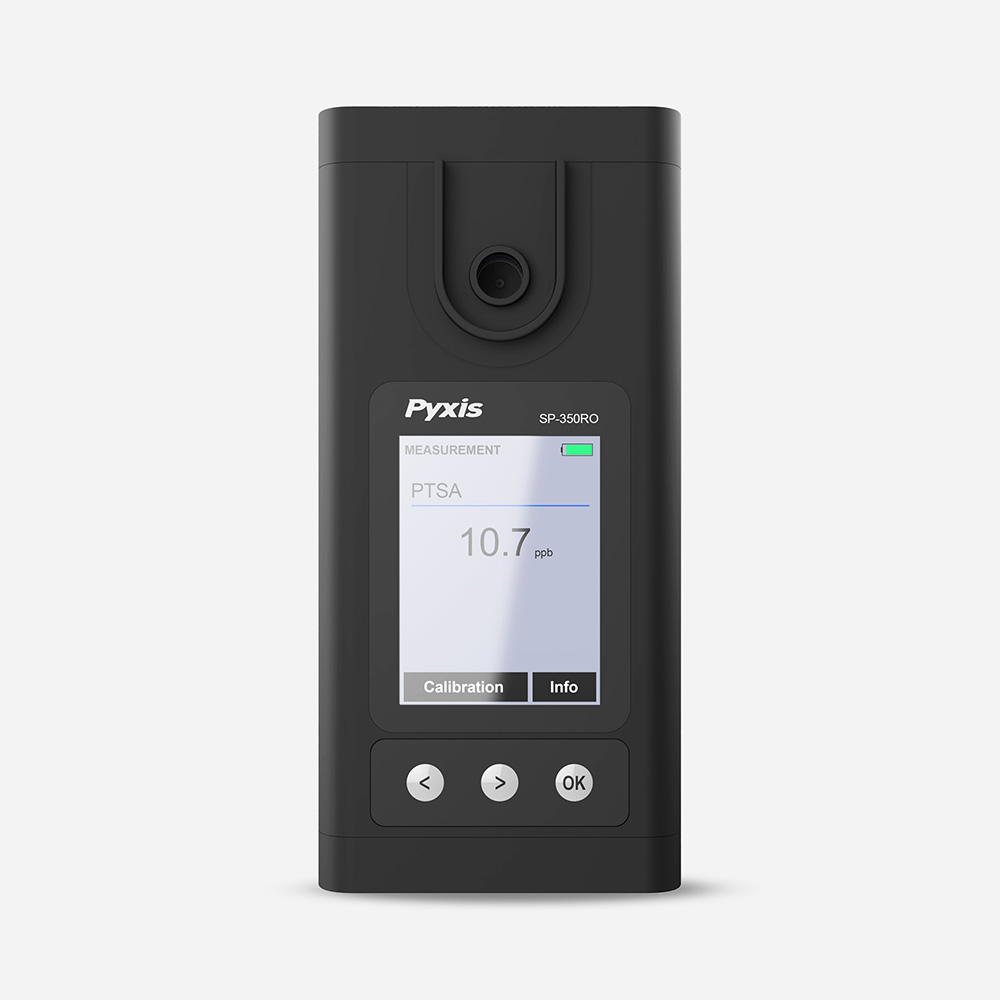 Pyxis SP-350RO reverse-osmosis PTSA handheld fluorometer