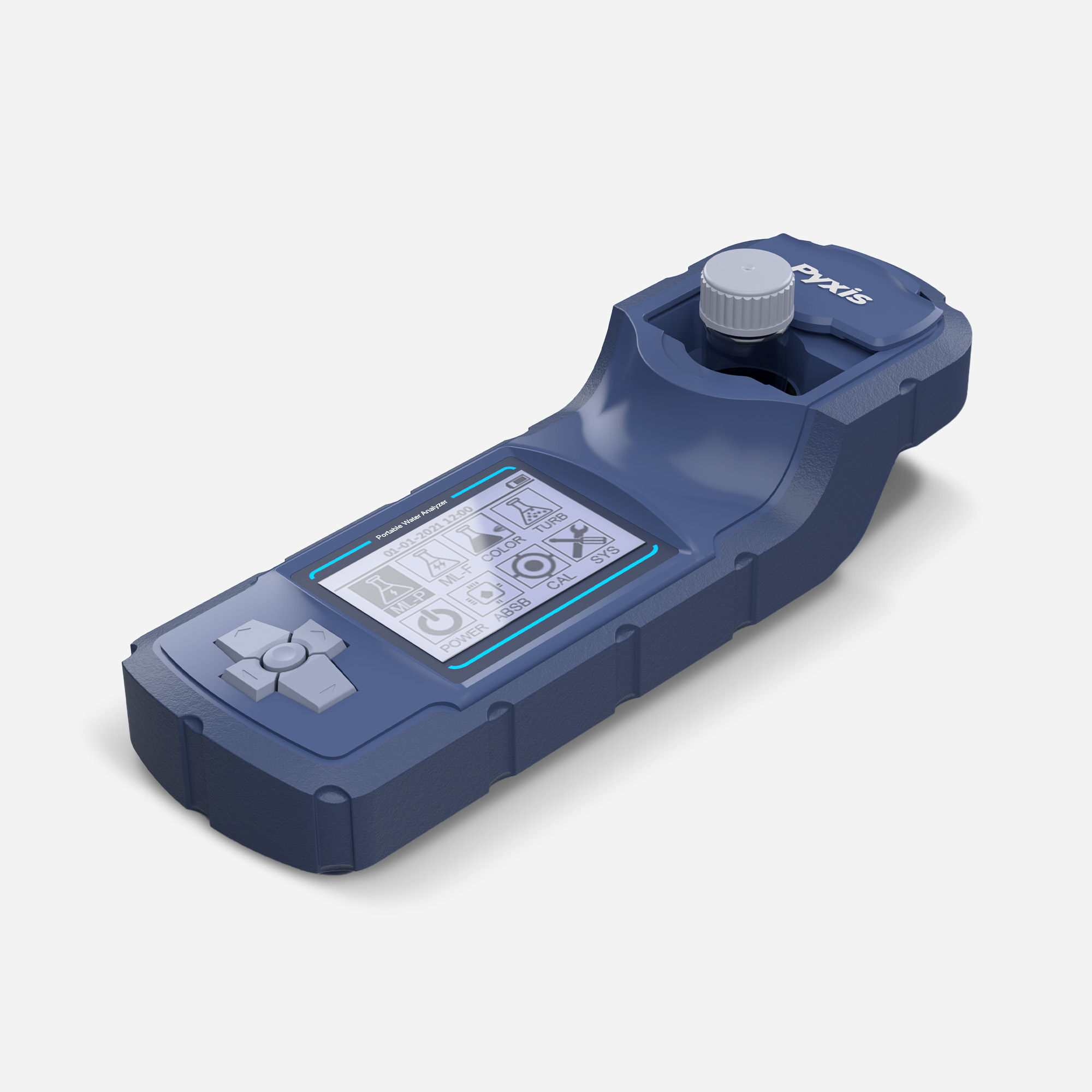 Pyxis SP-910 portable fluorometer, colorimeter and turbidimeter