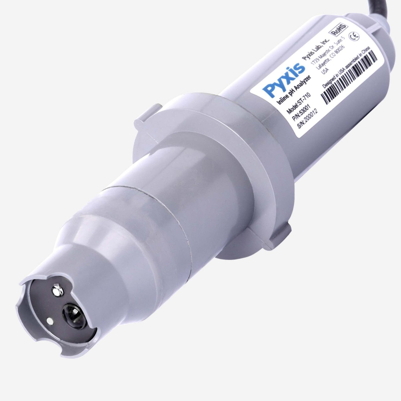 Pyxis ST-712 inline pH and ORP sensor